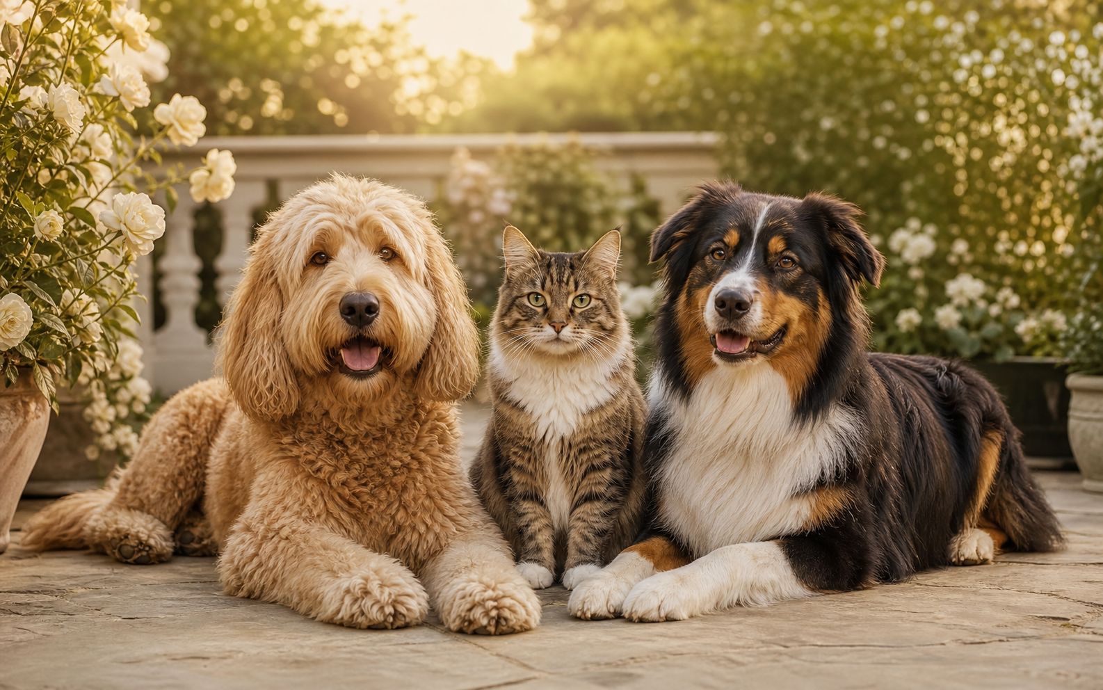 Three companions gathered together in an ANIVELLE story