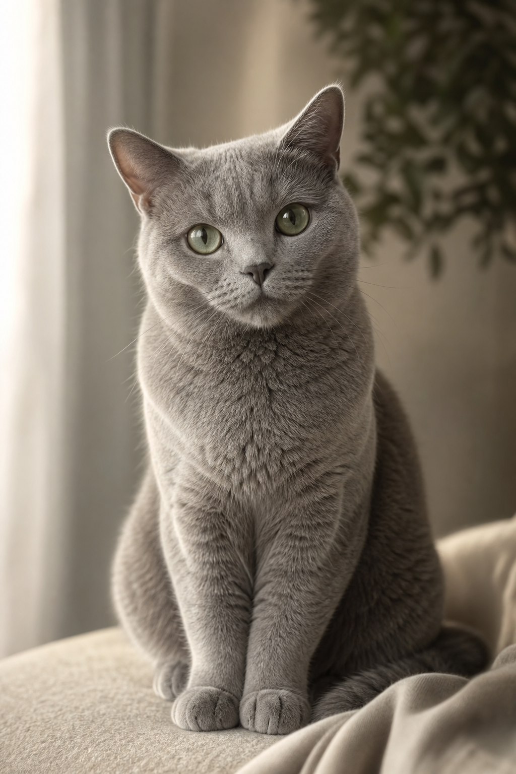 Ragdoll cat identity artwork demonstrating clear facial and coat detail