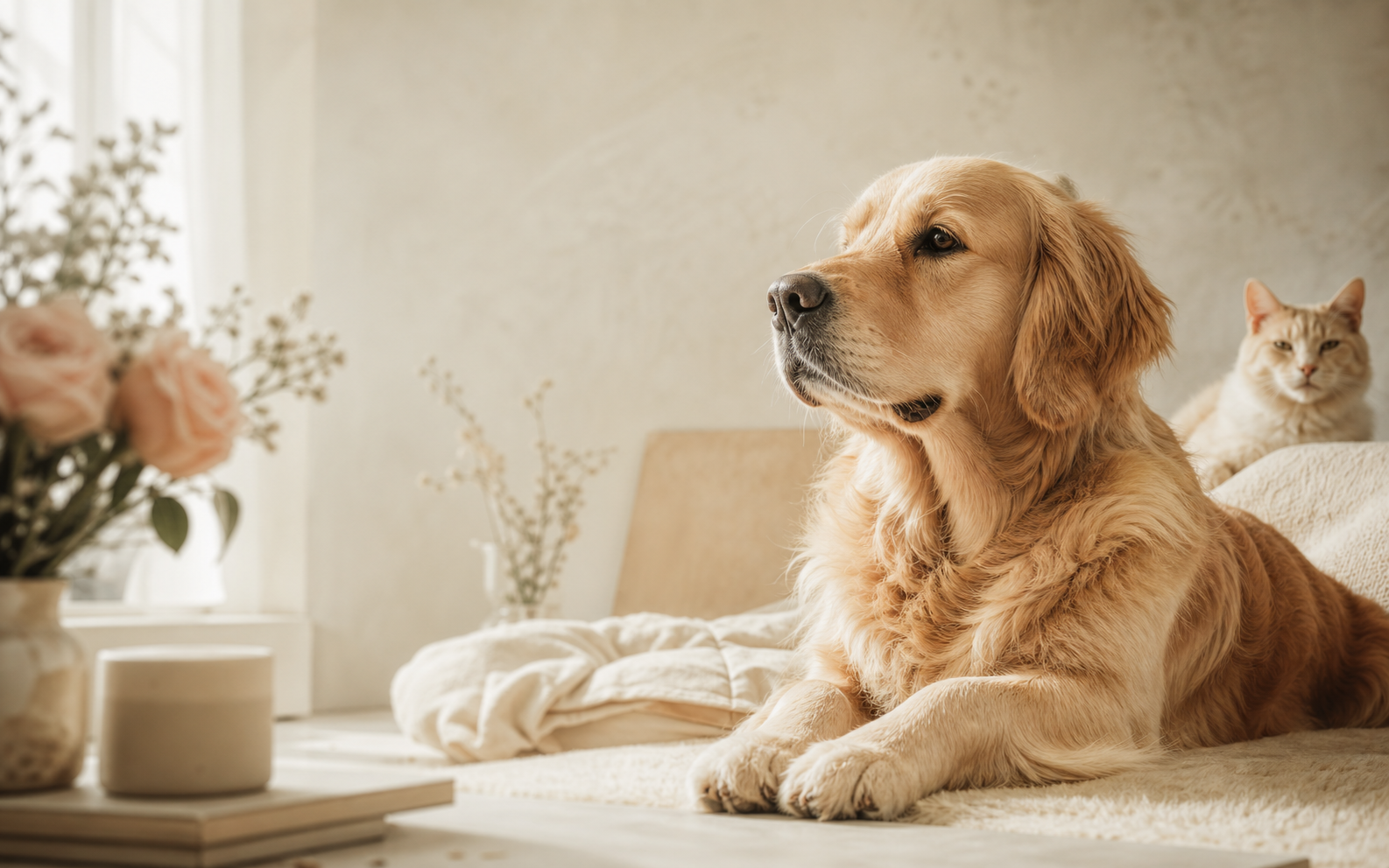 A warm companion memory scene for beginning an ANIVELLE creation